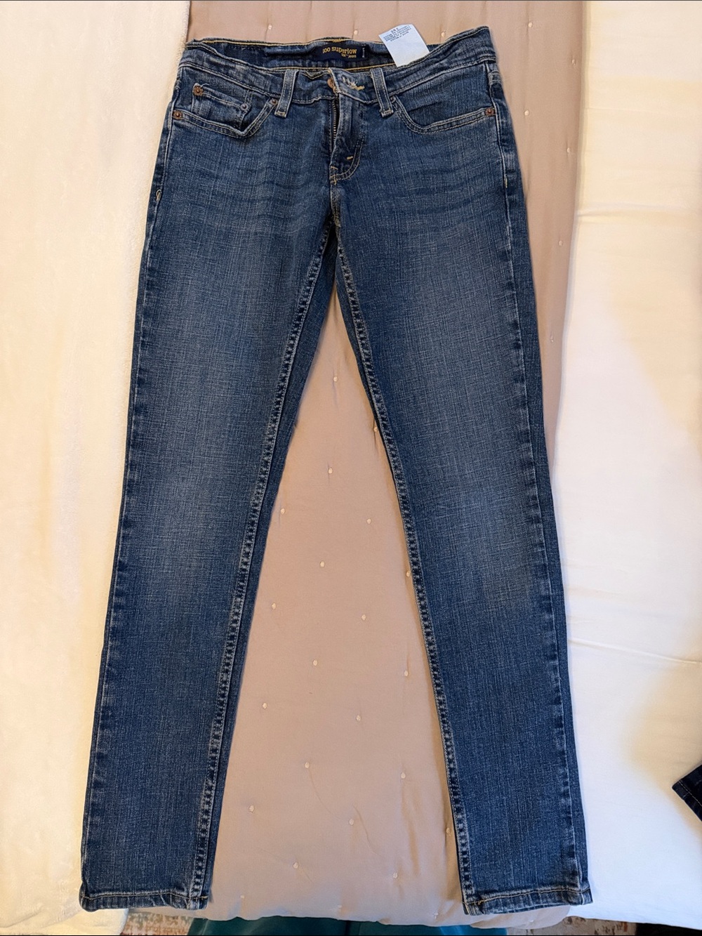 Women’s Levi’s Blue Skinny Jeans 3 short